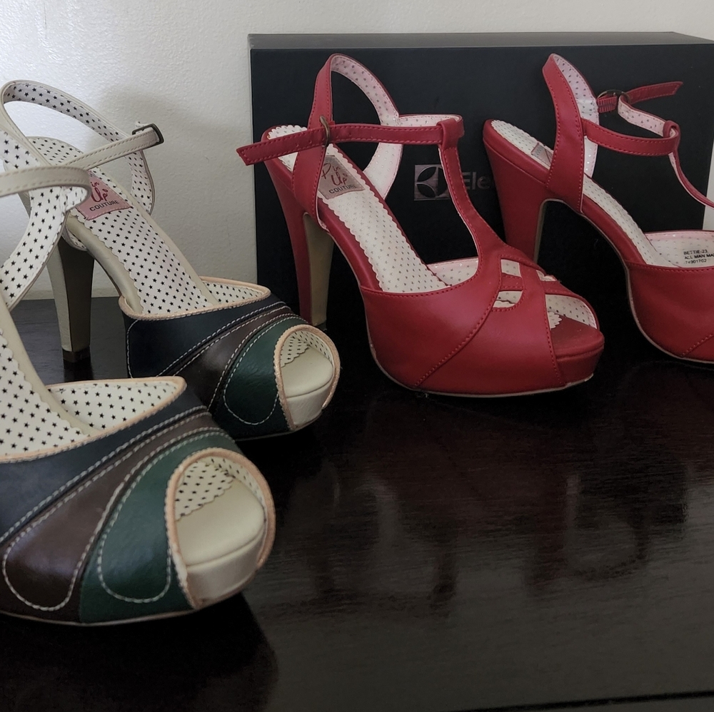 Pin up shoes